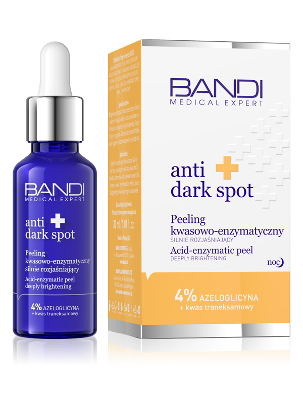 Peeling silnie rozjaśniający kwasowo - enzymatyczny Anti Dark Spot BANDI